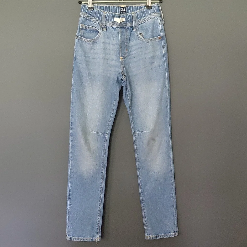 GAP large kids Straight Leg Jeans - Light Blue